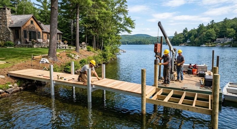 Boat Dock Construction in Alpharetta, GA