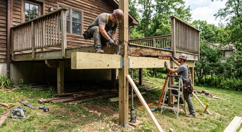 Deck Lattice Repair in Seattle, WA