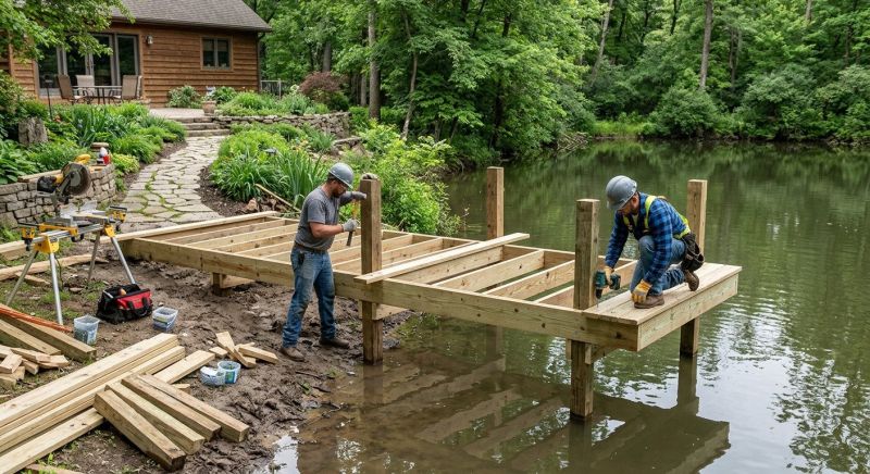 Dock Construction in Olathe, KS