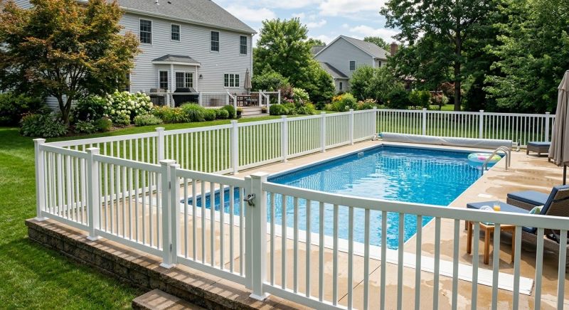 Pvc Pool Fence Installation in Alpharetta, GA