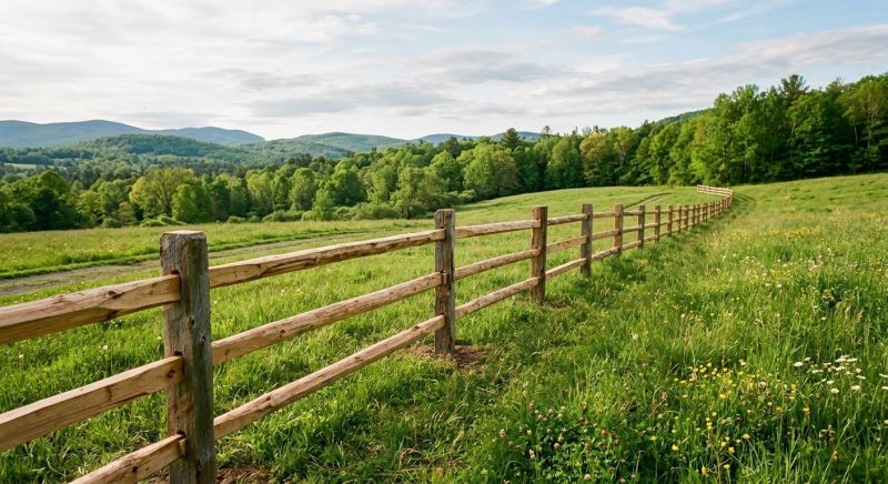 Rail Fence Construction in Roseville, CA