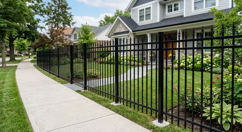 Steel Fence Installation in Pearland, TX