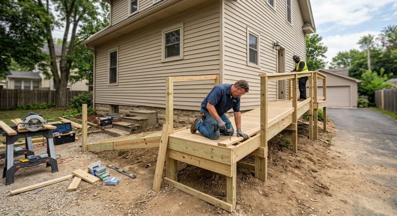Wheelchair Ramp Construction in Wilmington, NC