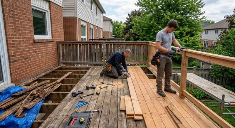 Wood Balcony Repair in Seattle, WA