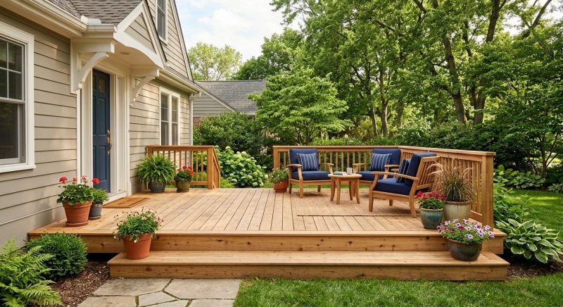 Wooden Veranda Construction in Seattle, WA