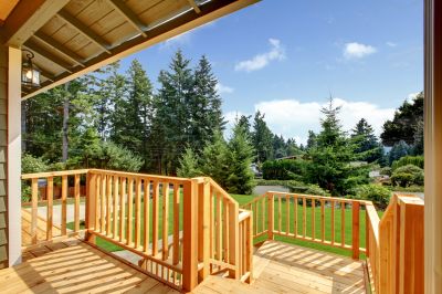 Wood Porch Building