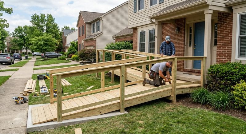 Accessible Ramp Construction in Wilmington, NC