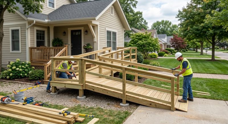 Accessible Ramp Installation in Kansas City, KS