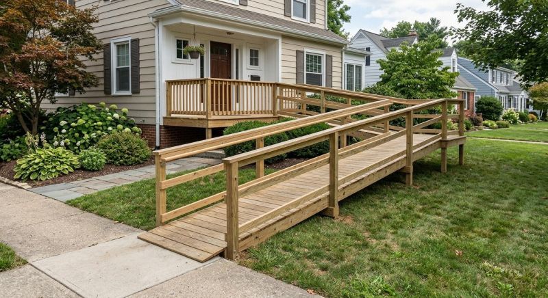 Ada Ramp Installation in Conroe, TX