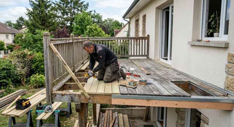 Balcony Post Repair in Seattle, WA