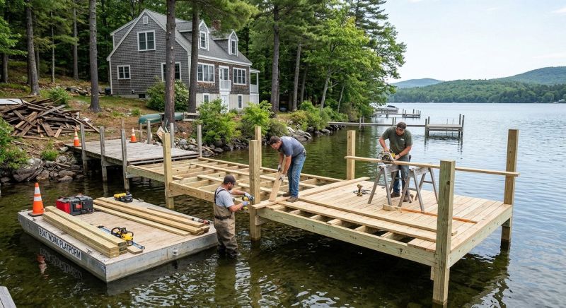 Boat Dock Construction in Overland Park, KS