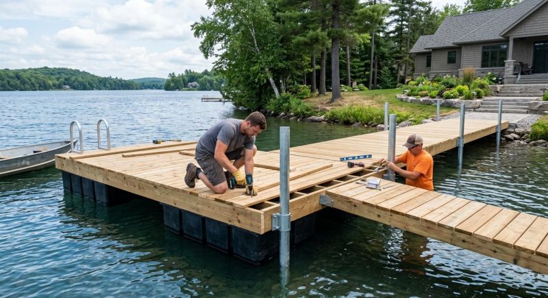 Boat Dock Construction in Overland Park, KS