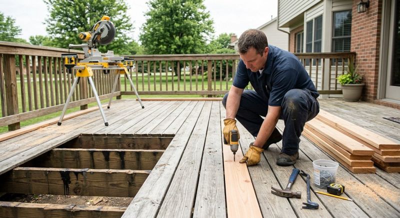 Cedar Deck Repair in Seattle, WA