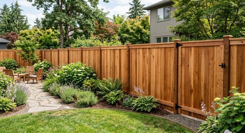 Cedar Fence Replacement in South Houston, TX