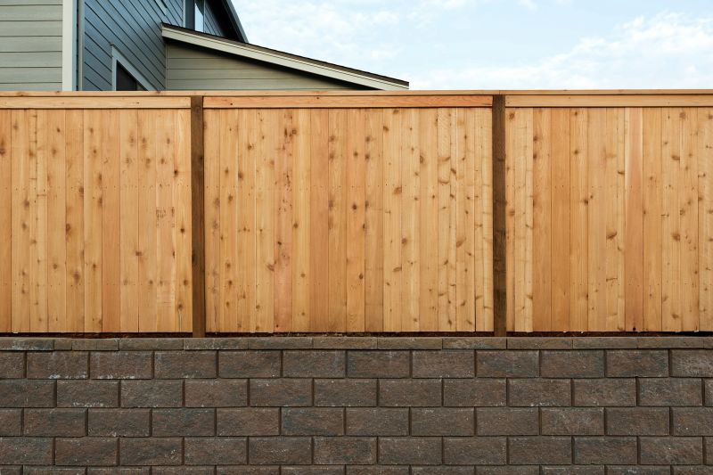 Cedar Fencing Installation in Pearland, TX