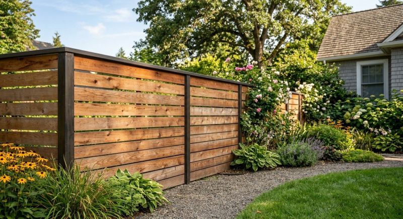 Cedar Fencing Installation in South Houston, TX