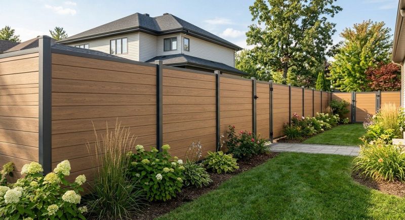 Composite Fence Installation in Pearland, TX