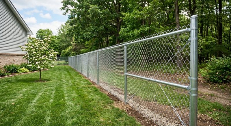 Cyclone Fence Installation in Roseville, CA