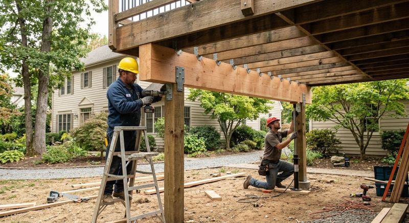 Deck Beam Repair in Seattle, WA