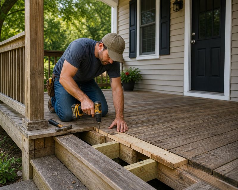 Deck Floor Repair in Seattle, WA