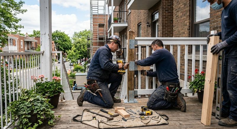 Deck Railing Replacement in Seattle, WA