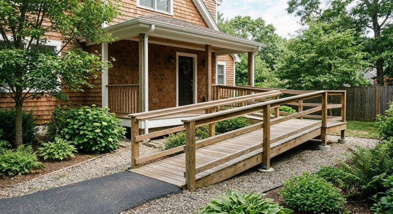 Deck Ramp Construction in Wilmington, NC