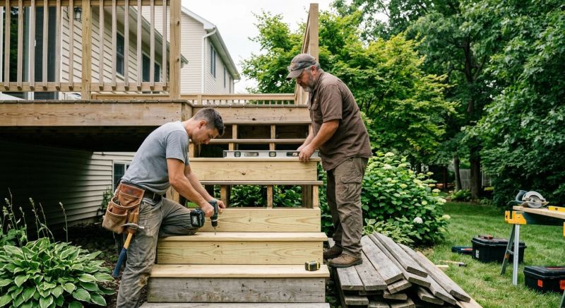 Deck Stairs Repair in Seattle, WA