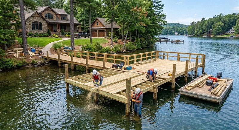 Dock Construction in Alpharetta, GA