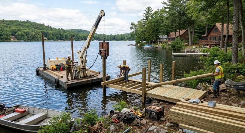 Dock Construction in Alpharetta, GA