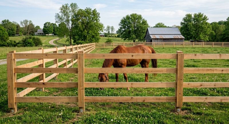 Equine Fence Installation in South Houston, TX