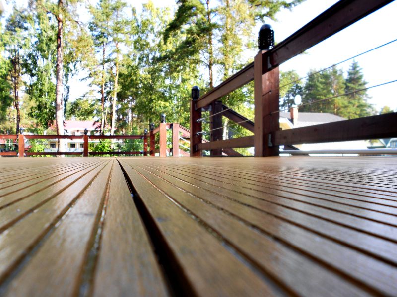 Floating Deck Installation in Norwalk, CT
