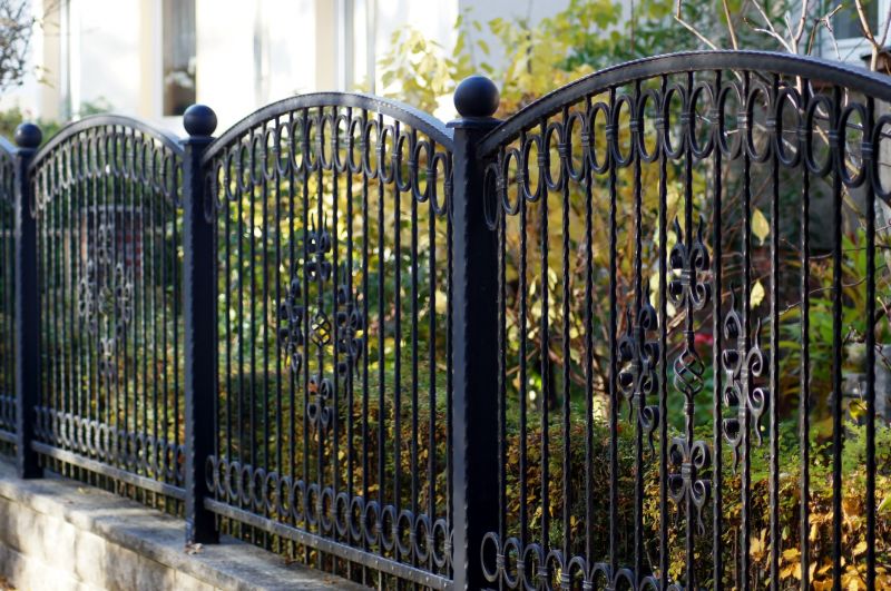 Gothic Iron Fence Installation in Alpharetta, GA