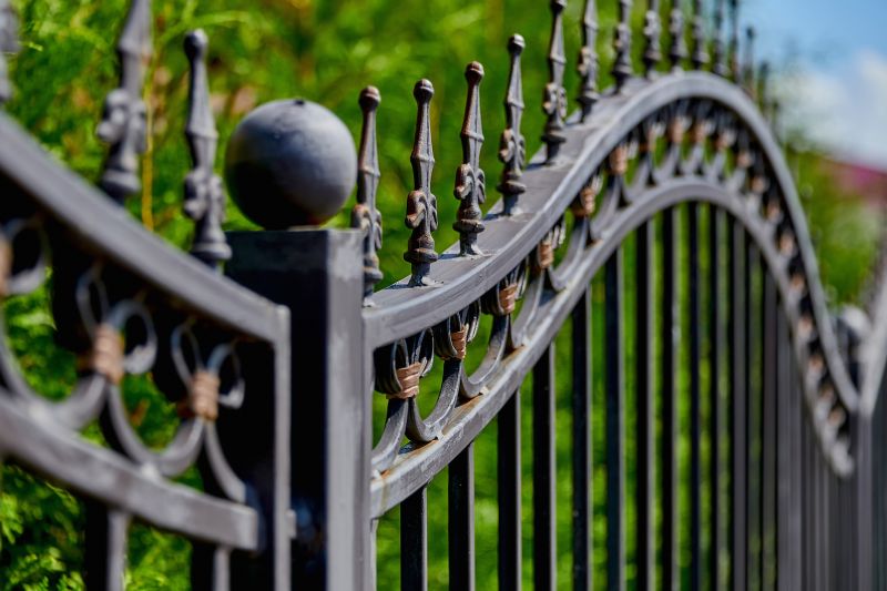 Gothic Iron Fence Installation in Alpharetta, GA