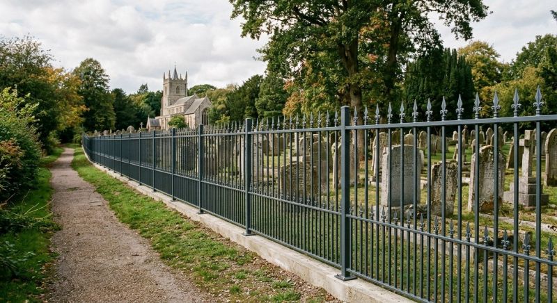 Graveyard Fence Installation in Littleton, CO