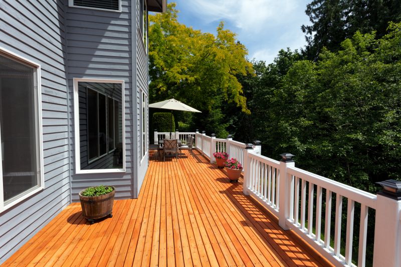 Ground Level Deck Construction in Stamford, CT