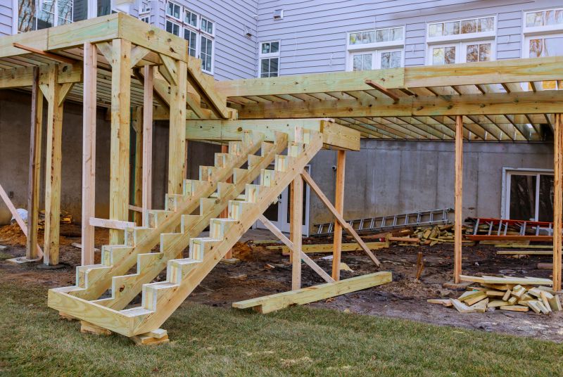 Ground Level Deck Construction in Fairfield County, CT