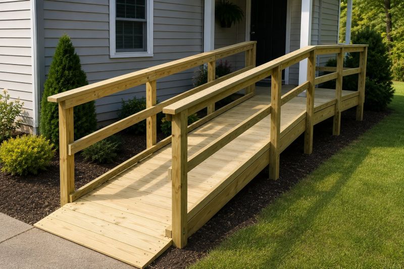 Handicap Ramp Replacement in Wilmington, NC