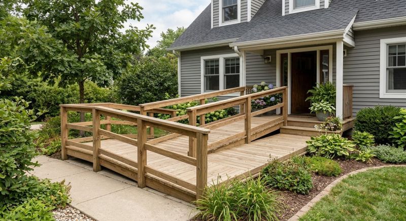 Handicap Ramp Replacement in Wilmington, NC