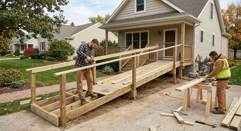Home Ramp Installation in Conroe, TX