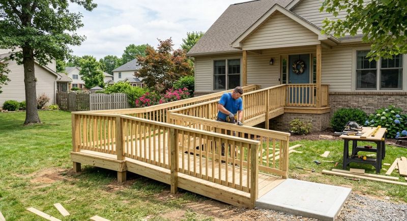 Home Ramp Installation in Conroe, TX