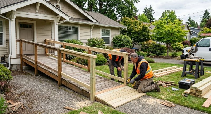 Home Ramp Installation in Conroe, TX