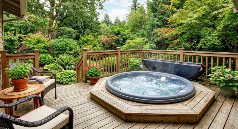Hot Tub Deck Construction in Fairfield County, CT