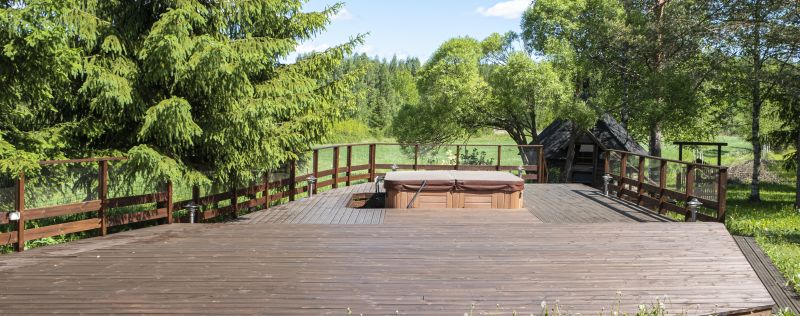 Hot Tub Deck Construction in Worcester, MA