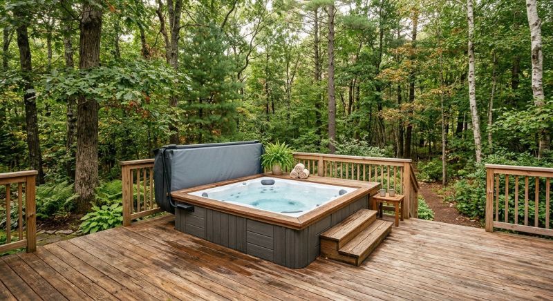 Hot Tub Deck Installation in Fairfield County, CT