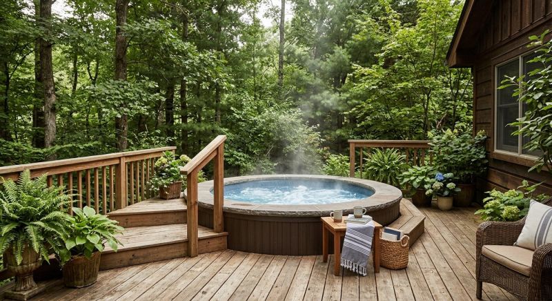Hot Tub Deck Installation in Seattle, WA