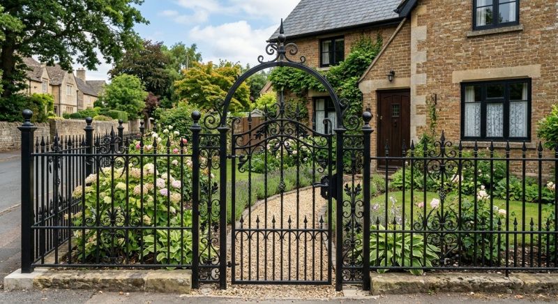 Iron Fence Construction in Alpharetta, GA