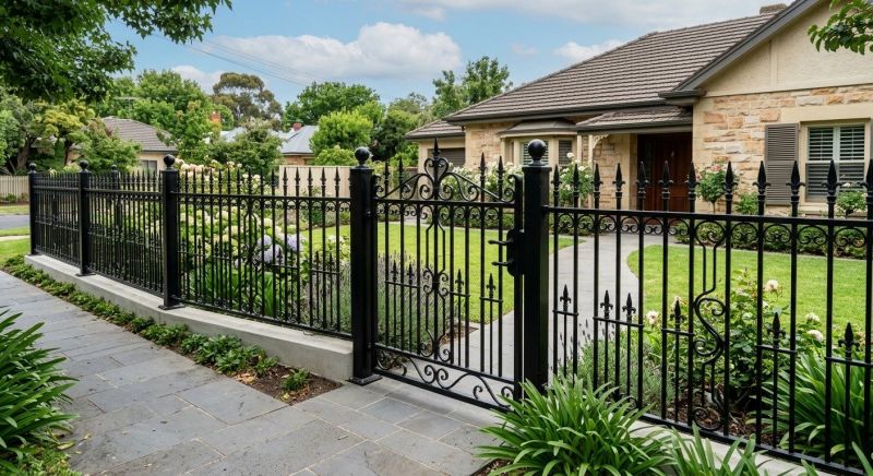 Iron Fence Construction in Alpharetta, GA