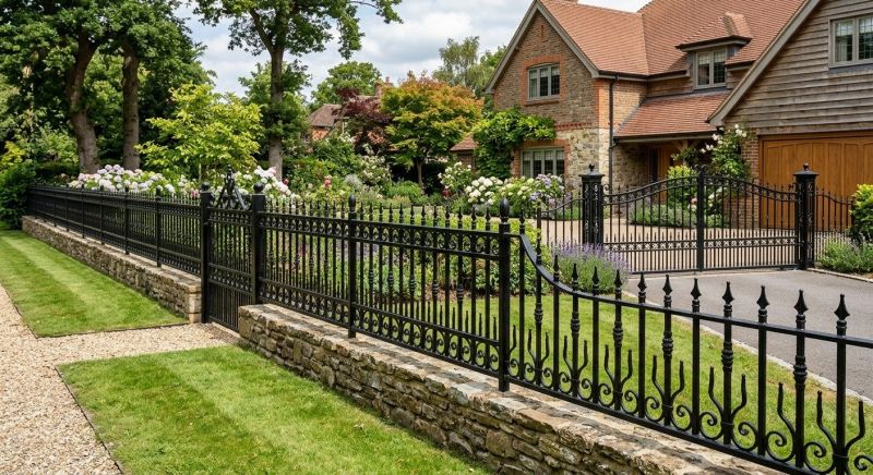 Iron Fence Replacement in Alpharetta, GA