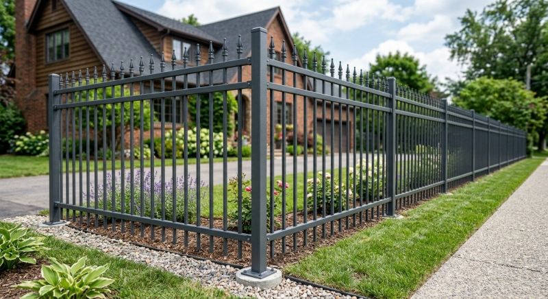 Metal Fence Construction in Pearland, TX