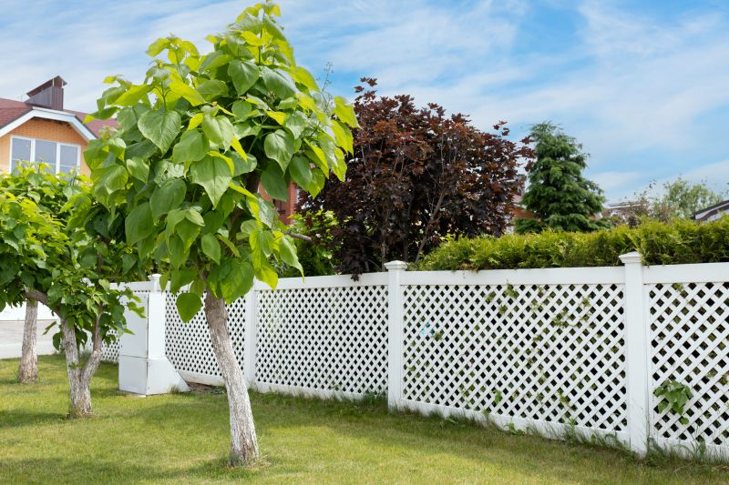 Pvc Lattice Fence Installation in Wilmington, NC